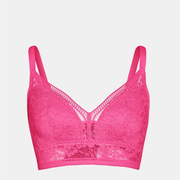 Knix longline shocking pink bralette - Picture 1 of 7